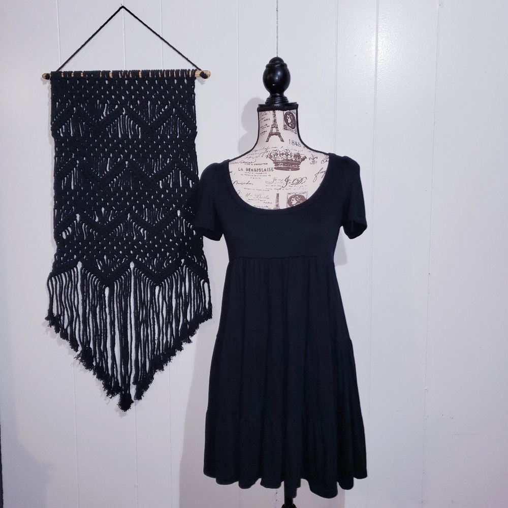 Juicy Couture Black Babydoll Dress